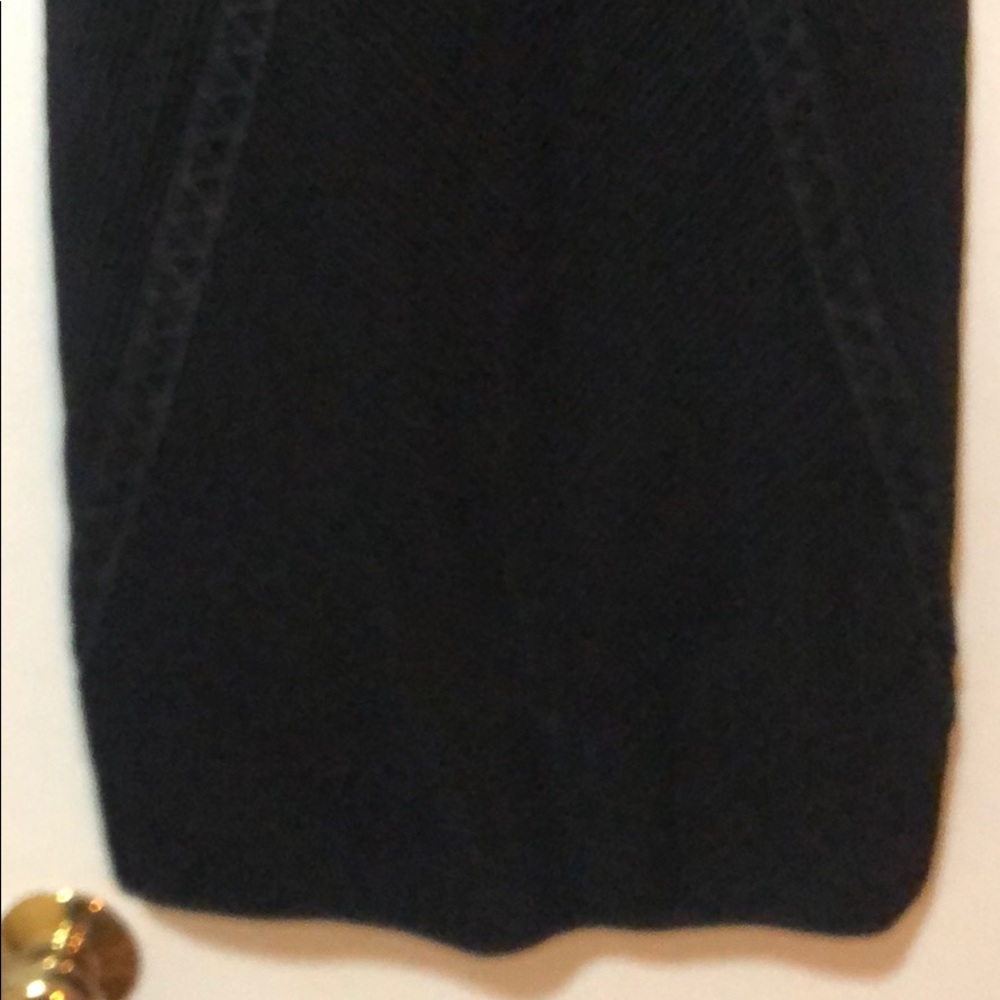 Free People Black bodycon stretch dress NWOT - Picture 5 of 8